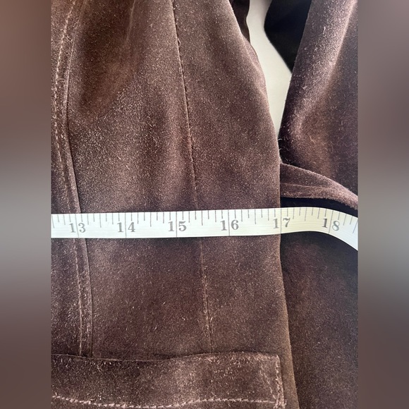 Vintage Suede Brown Jacket - Picture 6 of 11